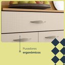 Ver imagem 7 de Armário de Cozinha 6 Portas 1 Gaveta Golden Plus Freijo/soft - Ssx Multicoisas