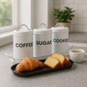 Ver imagem 4 de Pote Lata de Mantimento Industrial Sugar - Linha Dom:branco