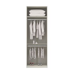 Guarda-roupa Solteiro Luciane 2 Portas Prime Plus 80 Cm - 2