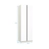 Guarda-roupa Solteiro Luciane 2 Portas Prime Plus 80 Cm - 3