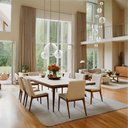 Ver imagem 5 de Conjunto Lustres para Sala de Estar e Sala de Jantar Mix - Branco