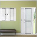 Ver imagem 2 de Janela de Correr Alumínio Branco 06 Folhas Veneziana Classic - 100x200