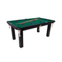 Ver imagem 1 de Mesa de Snooker Residencial 1,85 x 1,07m Tecido Verde