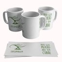 Ver imagem 1 de Canecas de Porcelana Branca Personalizada Logo Das Profissões Enfermagem