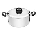 Ver imagem 1 de Panela para Cozinha Panela de Aluminio Polido 5,2 Litros