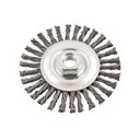 Ver imagem 1 de Escova circular torcida 4.1/2x1/4" rosca m14 12500rpm