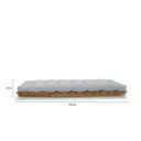 Ver imagem 3 de Sofá-cama Futon Slim S 01 Lugar Cor Gelo FUTON BRASIL