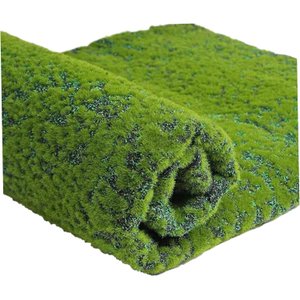 Placa de Musgo Plissado Jardim Artificial Verde Decoração