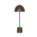 Ver imagem 2 de Luminária de Mesa Abajur Komaco Slim Marrom Cortem