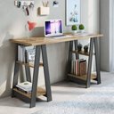 Ver imagem 1 de Escrivaninha Jcm Vigor Noronha/grafite Jcm Movelaria