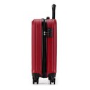 Ver imagem 3 de Mala Viagem Bordo Padrao Anac 4 Rodinhas 360 Cadeado Executivo Aviao Vermelha