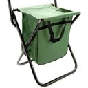 Ver imagem 2 de Cadeira Camping Dobrável com Bolsa Organizador, Banqueta Portátil, Mochila para Pesca e Praia, Banqu