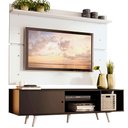 Ver imagem 2 de Rack Madesa Dubai e Painel para Tv até 65 Polegadas com Pés - Preto/branco 8n09