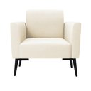 Ver imagem 4 de Kit 2 Poltronas Pés Villach Marisa Veludo D03 - D'Rossi Bege