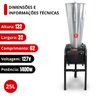 Liquidificador Industrial Basculante Baixa Rotação 25l 3500rpm 110v - Vitalex - 2