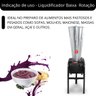 Liquidificador Industrial Basculante Baixa Rotação 25l 3500rpm 110v - Vitalex - 4