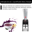 Ver imagem 4 de Liquidificador Industrial Basculante Baixa Rotação 25l 3500rpm 110v - Vitalex
