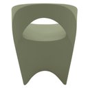 Ver imagem 4 de Poltrona Tramontina Jet Eco em Polietileno Assento Fixo Verde Oliva 160kg