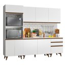 Ver imagem 3 de Armário de Cozinha Completa 250cm Branco Reims Madesa