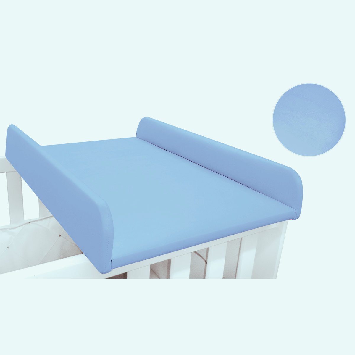 Trocador Portátil Para Berço Em Material Sintético Cor Azul Phoenix Baby K-1090 - AZUL - 1