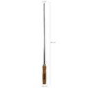 Ver imagem 5 de 6 Espetos de Inox para Coração 85cm Carne Churrasqueira