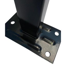 Suporte Parede Preto Forno Microondas Universal Ajustável - 3