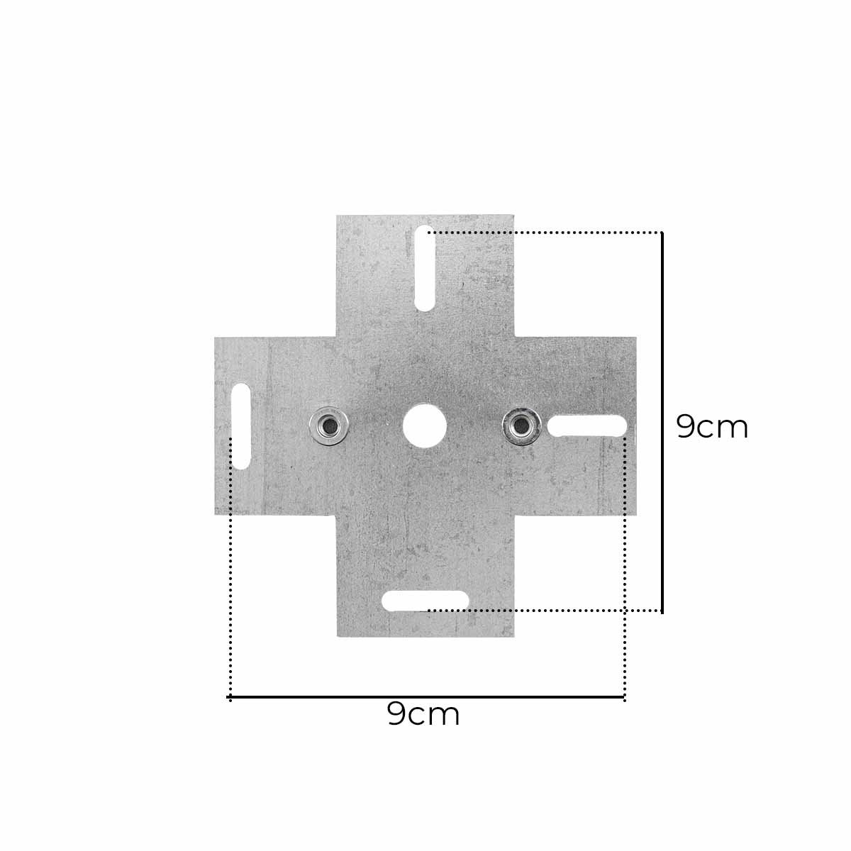 Arandela Efeito 2 Focos Box Aba Externa Interna Parede St890 - 7