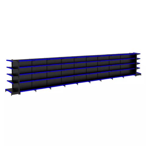 Gondola Centro 170 Fit Ate 9 Metros 2 Ponta Preto 100b Pe Azul