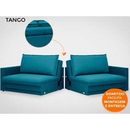 Sofá Tango 2,00M Sem Caixa, Retrátil e Reclinável Velosuede Royal - Netsofás - 8
