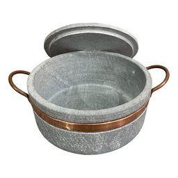 Jogo de Panelas de Pedra Sabão Premium 6 Peças São José - 6