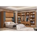 Ver imagem 1 de Quarto Modulado Casal Liga 9PEÇAS 8PTS QM34 Graf Kappesberg