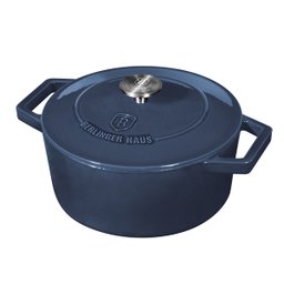 Caçarola Ferro Fundido 24cm 4,3l Aquamarine Berlinger Haus - 1