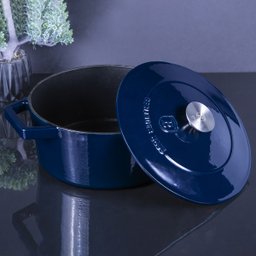 Caçarola Ferro Fundido 24cm 4,3l Aquamarine Berlinger Haus - 2