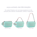 Ver imagem 4 de Caixa Térmica Cooler Polarbox 12L Amarela Alça Classic Marrom e Detalhes em Verde Água Polarbox Amar