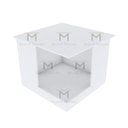 Ver imagem 4 de MÓVEL PET DE CANTO M151.2021.B (CAMA CACHORRO, GATO, PET) MUNDI MOVEIS