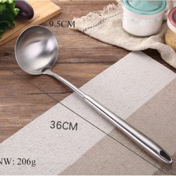 Kit C/6 Utensílios De Cozinha Inox Com Suporte P/ Pendurar - 6