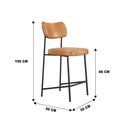 Ver imagem 6 de Conjunto 02 Banquetas Medias Mona Courissimo - Ssx Multicoisas