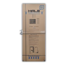Porta Lambril C/fechadura Alumínio Branco 2.10 X 0.70 Lado Esquerdo - Hale - 4