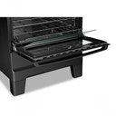 Ver imagem 5 de Fogão a Gás Mesa Inox Tampa de Vidro Forno 84l Esmaltec Ideal Master Preto 5 Bocas Bivolt