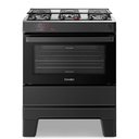 Ver imagem 2 de Fogão a Gás Mesa Inox Tampa de Vidro Forno 84l Esmaltec Ideal Master Preto 5 Bocas Bivolt