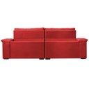 Ver imagem 6 de Sofá Retrátil e Reclinável 3,15m Molas Ensacadas Cama inBox Big Home com Bordado Velusoft