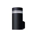 Ver imagem 1 de Luminária de Parede Arandela Vitro Tube Redondo Led 2700k Luz Quente 9w Bivolt Externo Fachada Muro