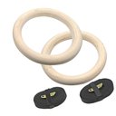 Ver imagem 2 de Argolas de Suspensão Olímpicas Madeira para Ginástica Cross Training