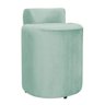 Puff Athena Quarto Veludo Acqua - Vallisa Decor - 3