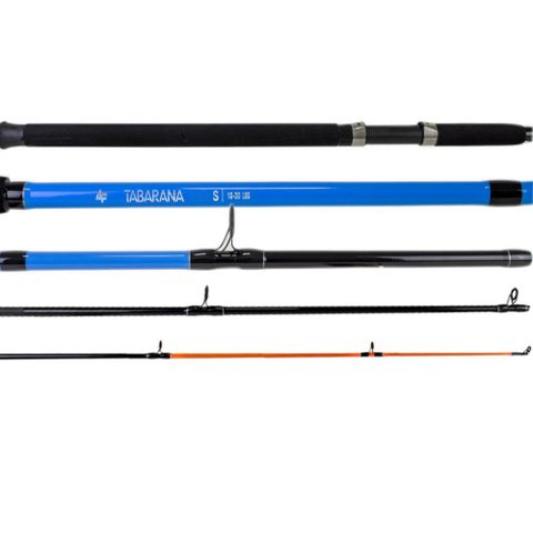 Vara Fibra Vidro Pesca Tabarana 2402 S 2,40m X 2 Partes - Albatroz, Tamanho: 2,40m