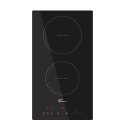 Cooktop Fischer 2 Bocas por Indução Vitrocerâmica Touch Preto 220v - 1