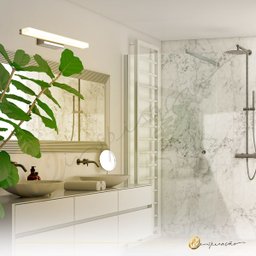 Luminária P/ Espelho Banheiro Lavabo Arandela Wing Cromada Ip44 - 7