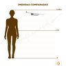 Luminária P/ Espelho Banheiro Lavabo Arandela Wing Cromada Ip44 - 10