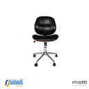 Ver imagem 2 de Cadeira Office Porto Pu Preta - Rivatti