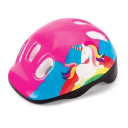 Capacete de Proteção Infantil 54 cm Unicornio Colorido - 1